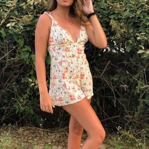 Forever 21 Floral Romper